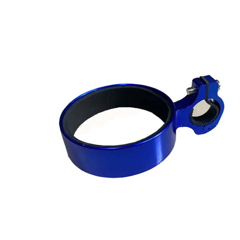 Aluminum Bicycle Handlebar Cup Holder blue