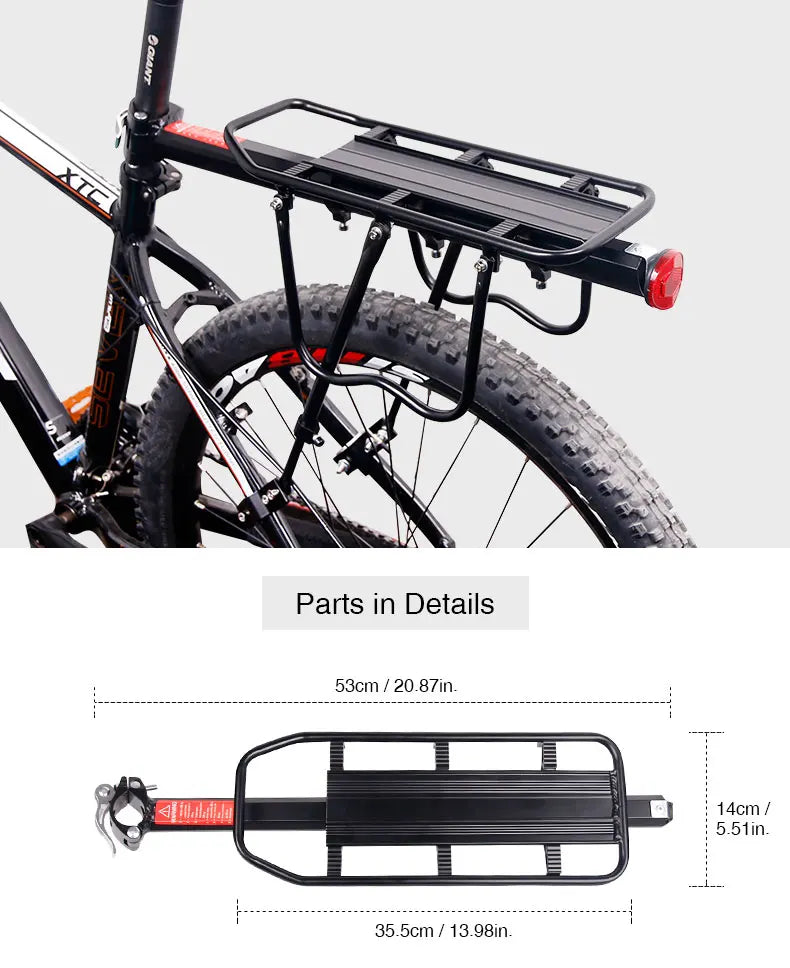 Bicycle Rack, for Bike Cargo, great with bicycle pannier bags