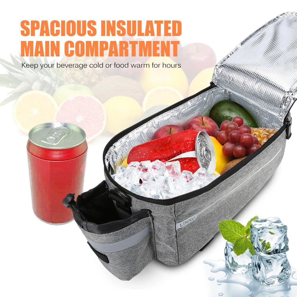 Lixada Insulated Trunk Cooler Bag with Reflective Strip
