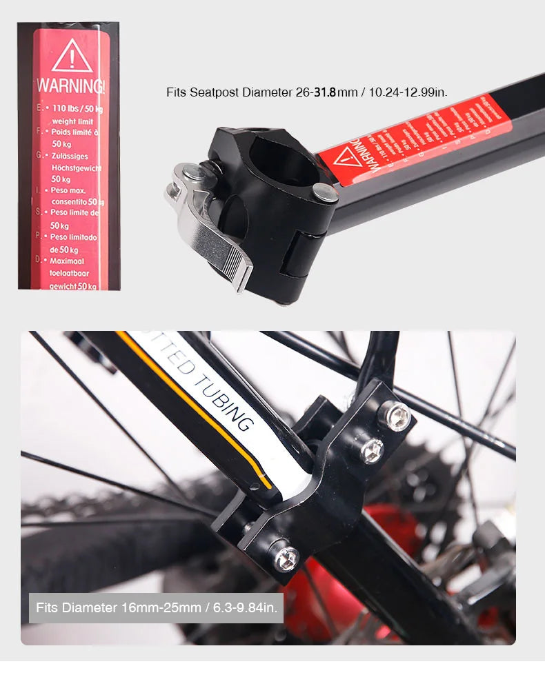 Bicycle Rack, for Bike Cargo, great with bicycle pannier bags