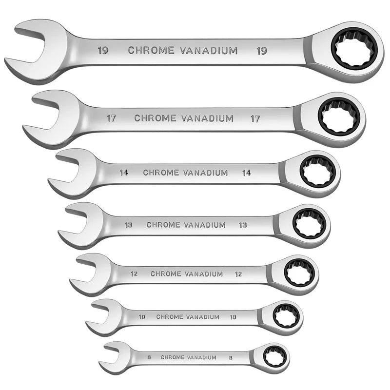 Bike Tools Ratchet Spanner Sets from 8 mm to 22 mm