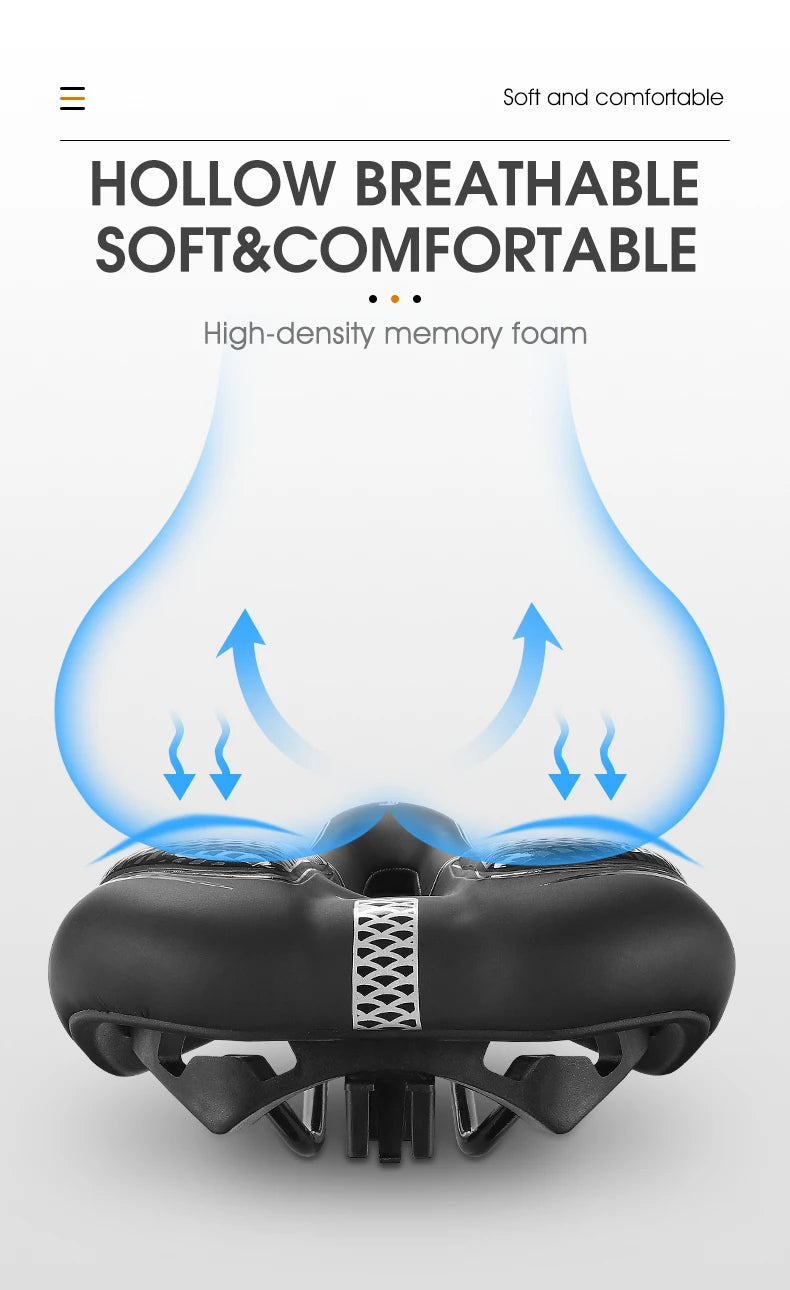 WEST BIKING Gel Comfort Bicycle Saddle