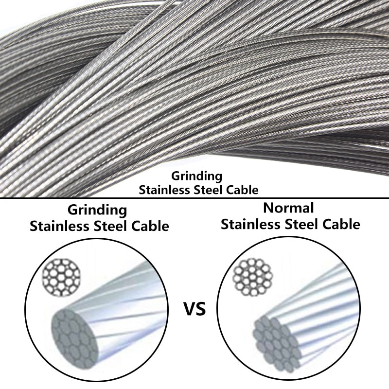 Bicycle Shift or Brake Cables Stainless Steel