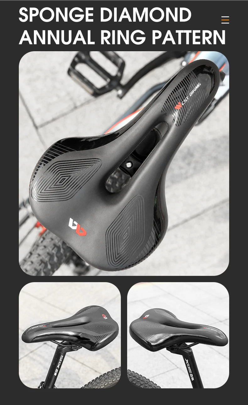 WEST BIKING Gel Comfort Bicycle Saddle