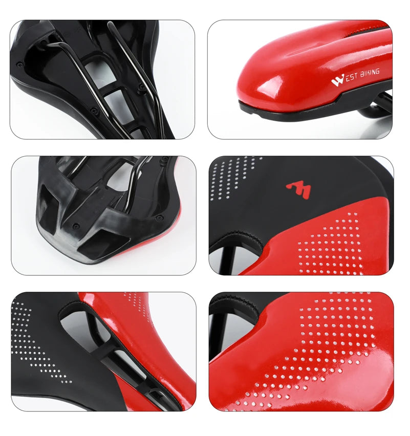 WEST BIKING Bicycle Comfortable Bike Seat