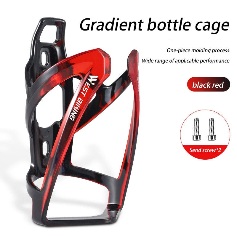 Bicycle Bottle Cage with Multicolor Gradient