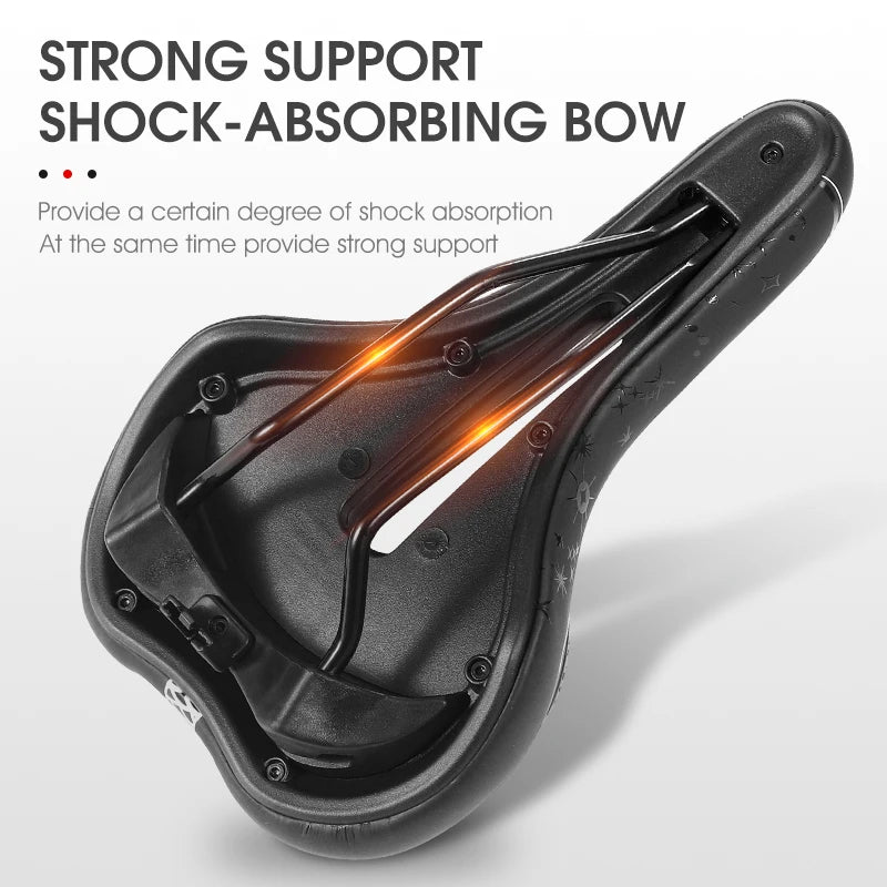 WEST BIKING Gel Comfort Bicycle Saddle