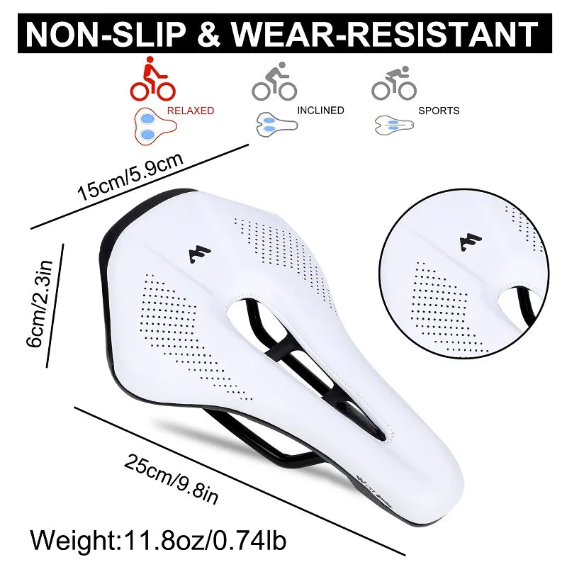 WEST BIKING Bicycle Comfortable Bike Seat