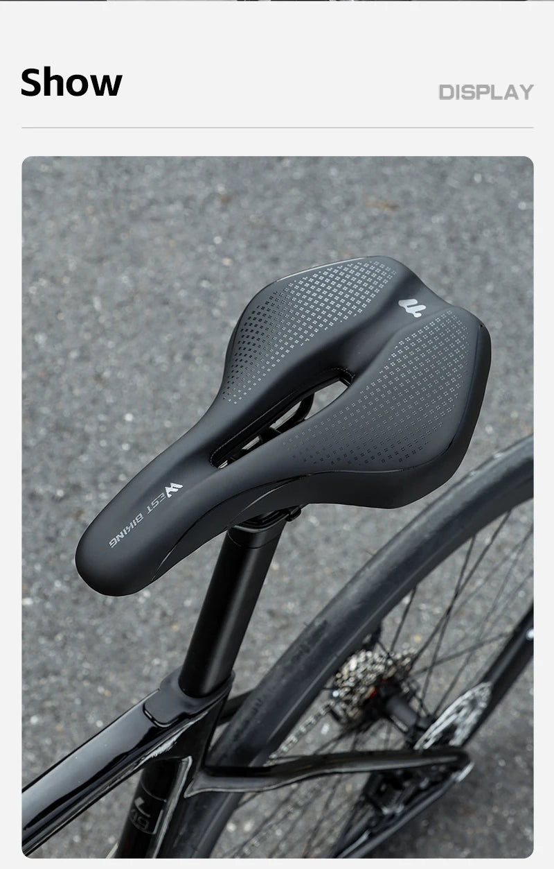 WEST BIKING Bicycle Comfortable Bike Seat