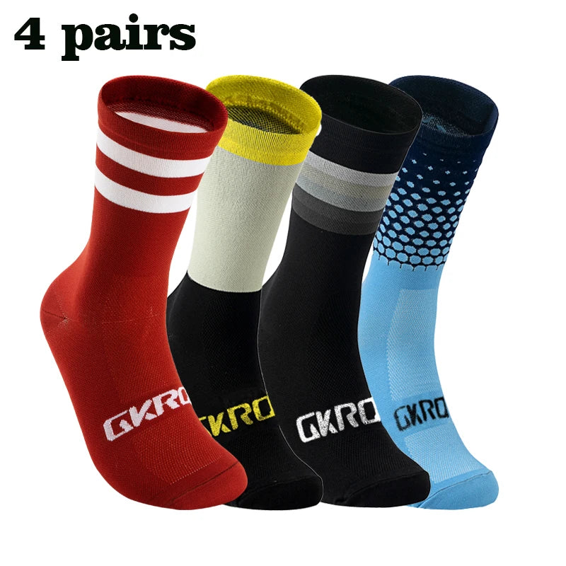 4 Pairs Cycling Socks