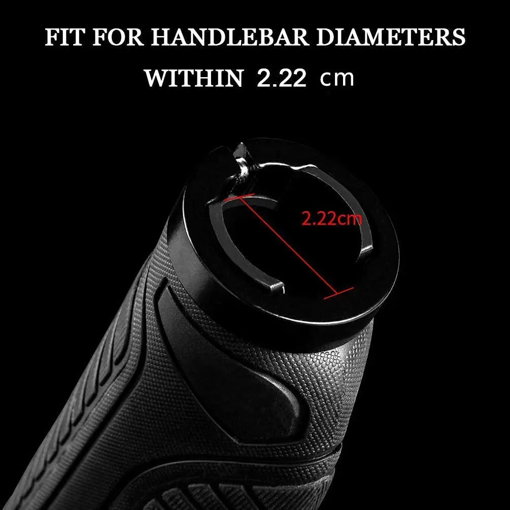 1 Pair groovy and comfy bike handlebar grips