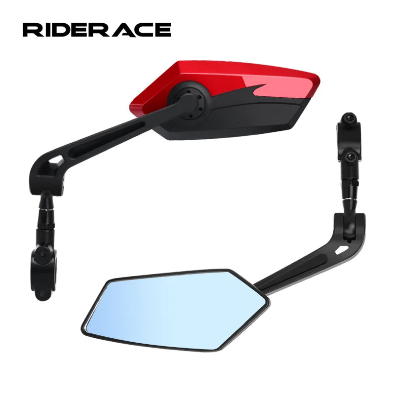 Riderace Set of Rear View Bicycle Mirrors