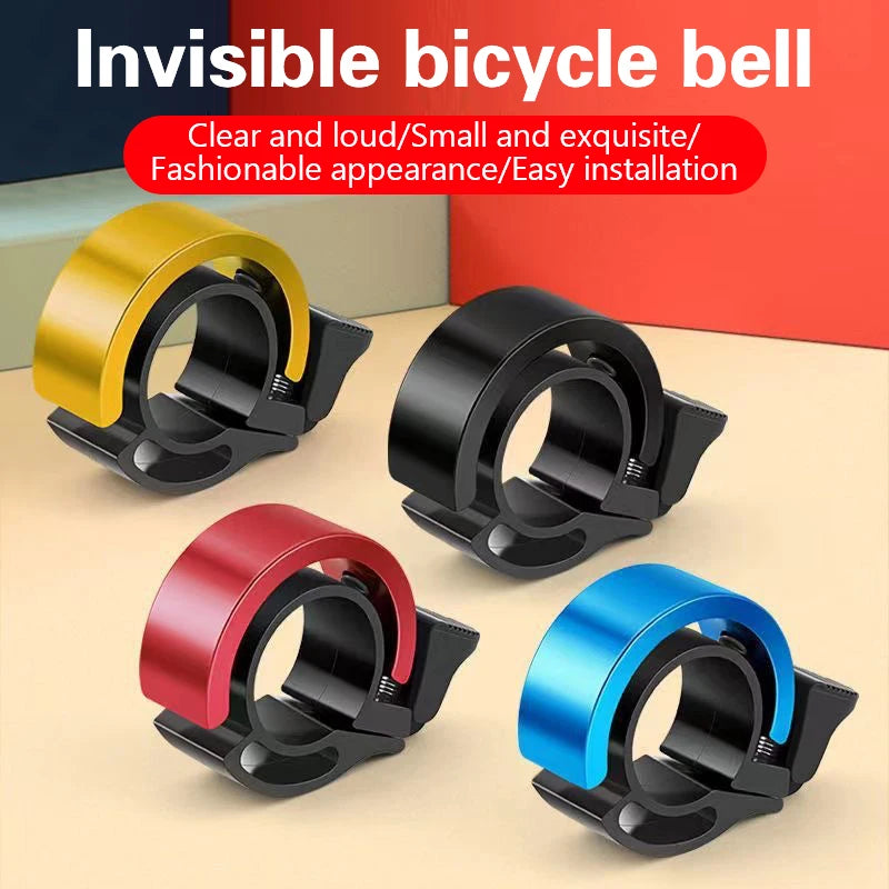 Bicycle Bell Sleek Handlebar Wraparound Design