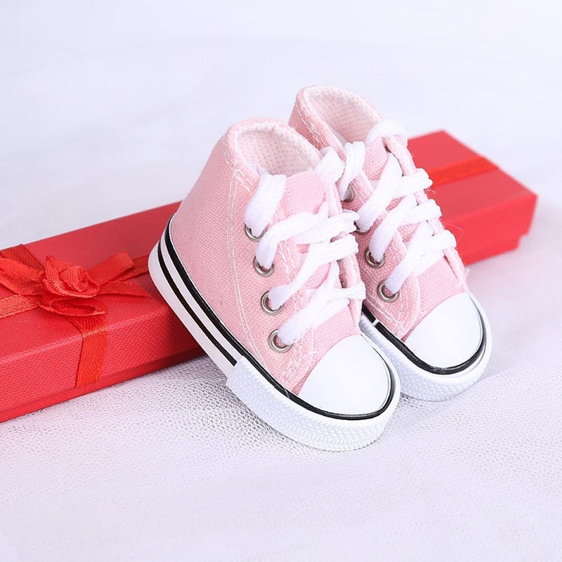Bicycle Kick Stand Foot Protector : cute mini canvas shoe
