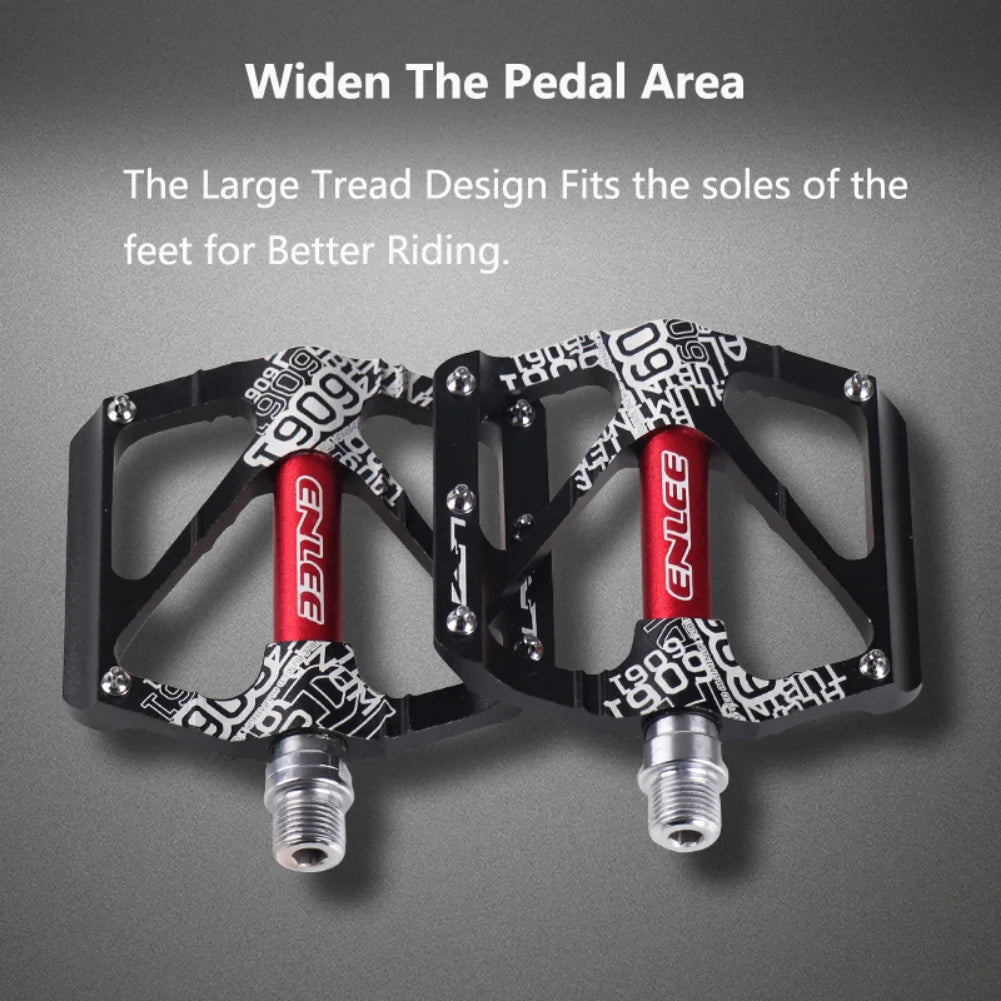 ENLEE Mountain bike, cruiser bikes, Non-Slip Bike Pedals 9/16"