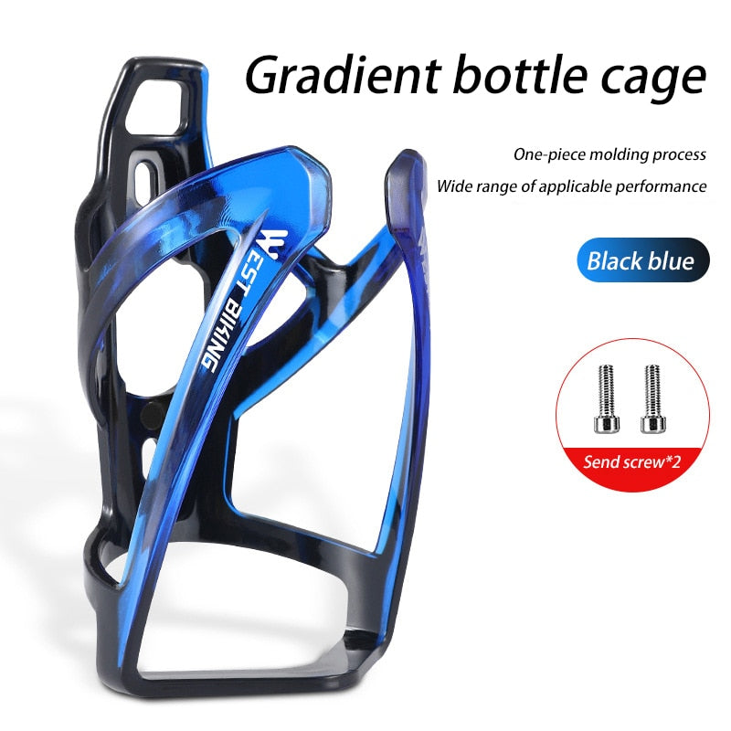 Bicycle Bottle Cage with Multicolor Gradient