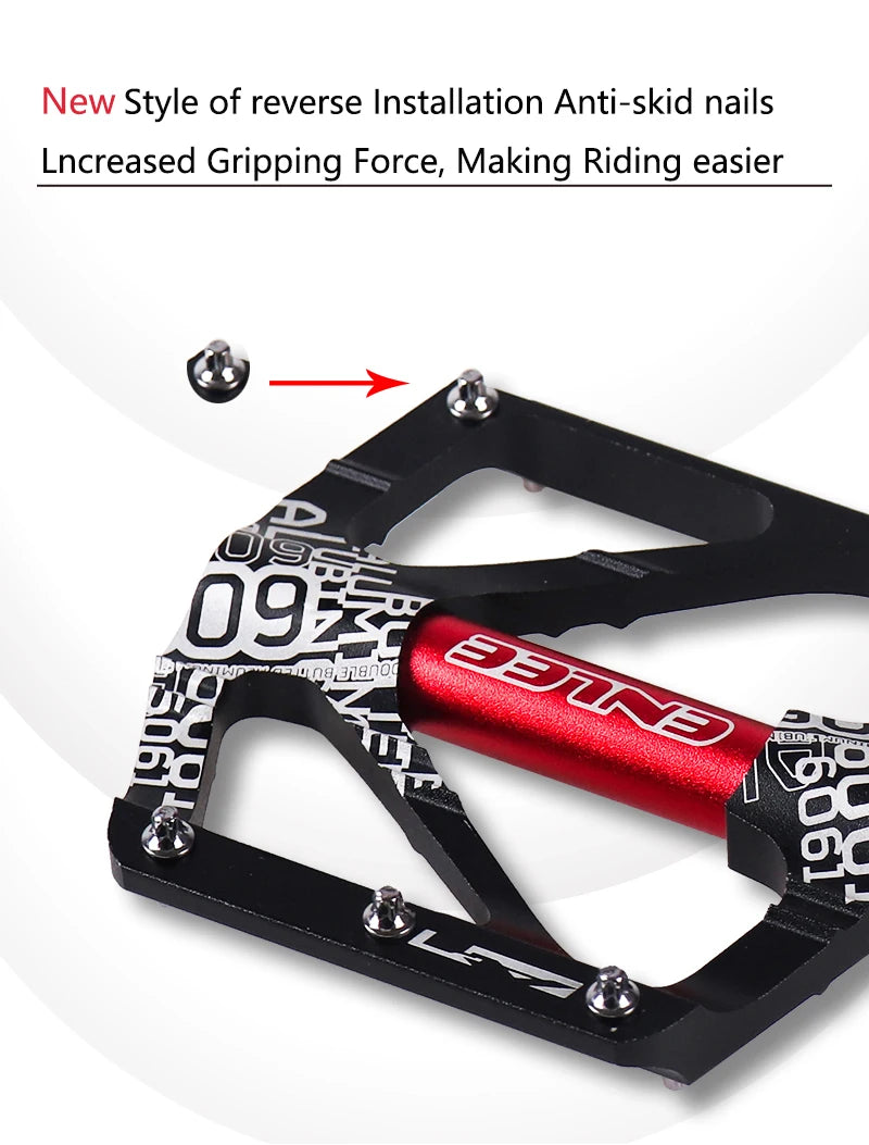 ENLEE Mountain bike, cruiser bikes, Non-Slip Bike Pedals 9/16"