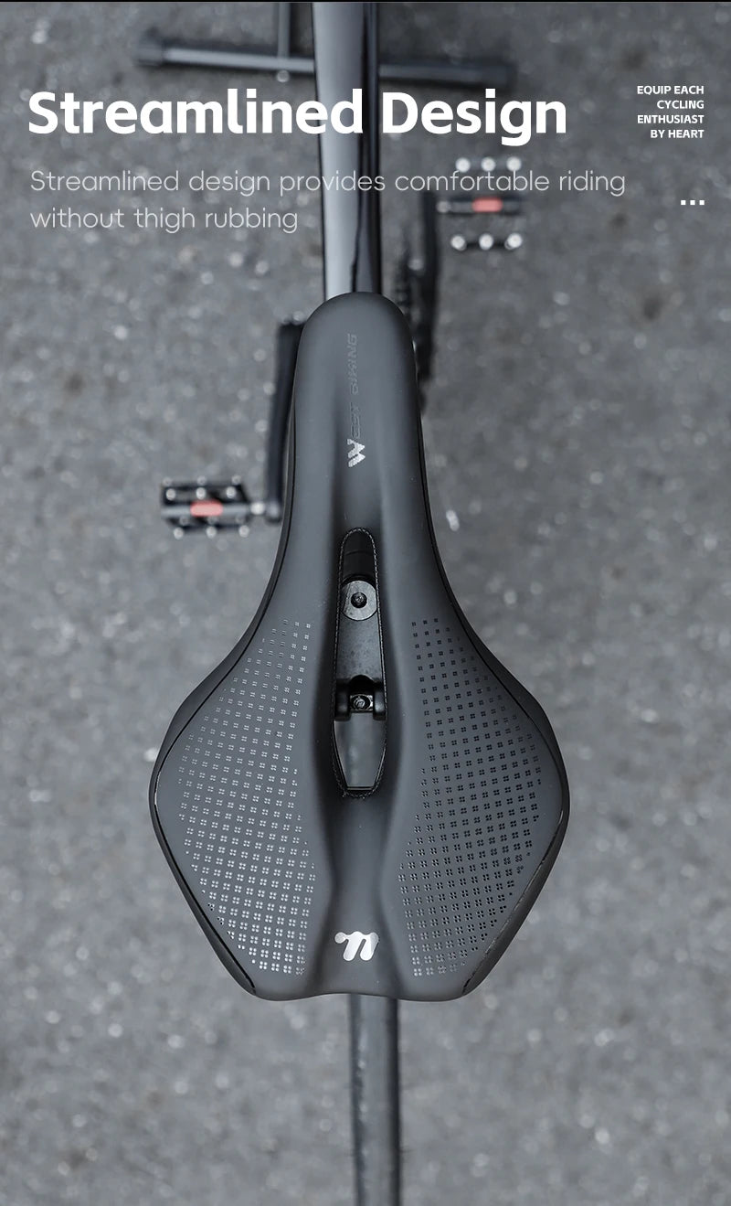 WEST BIKING Bicycle Comfortable Bike Seat