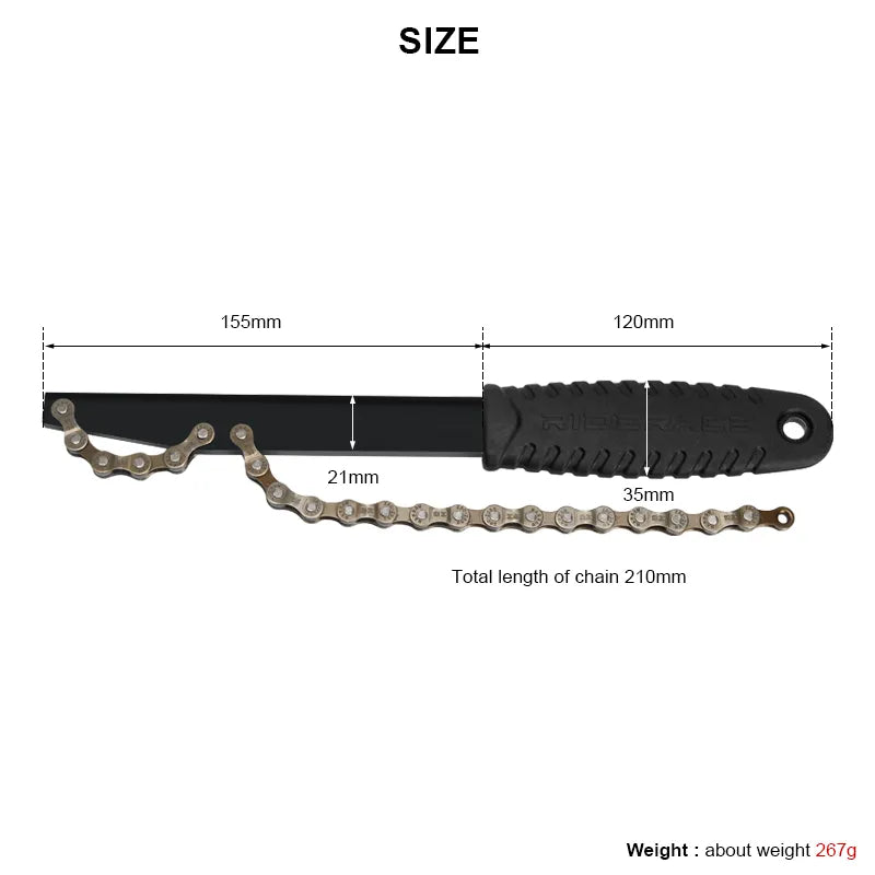 RIDERACE Bicycle Cassette Freewheel chain whip