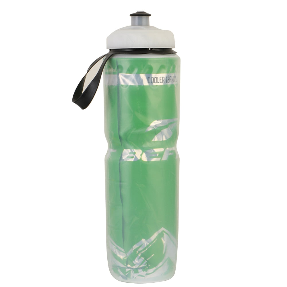 710ml Insulated Water Bottle green