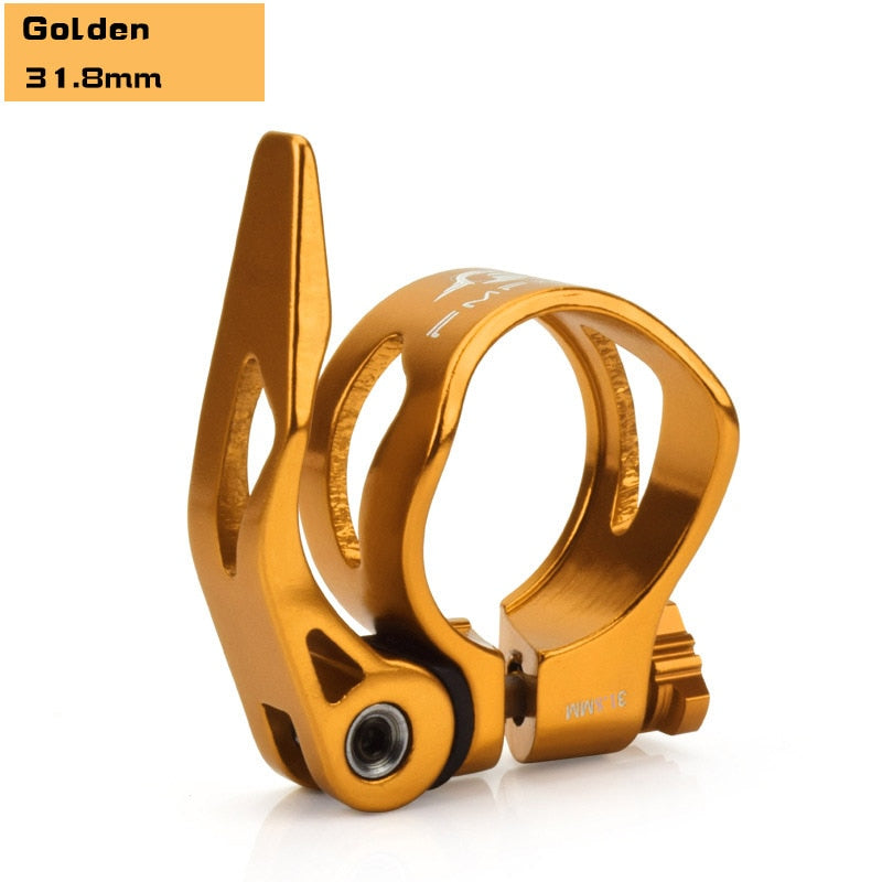 Adjustable Bicycle Seatpost Clamp gold