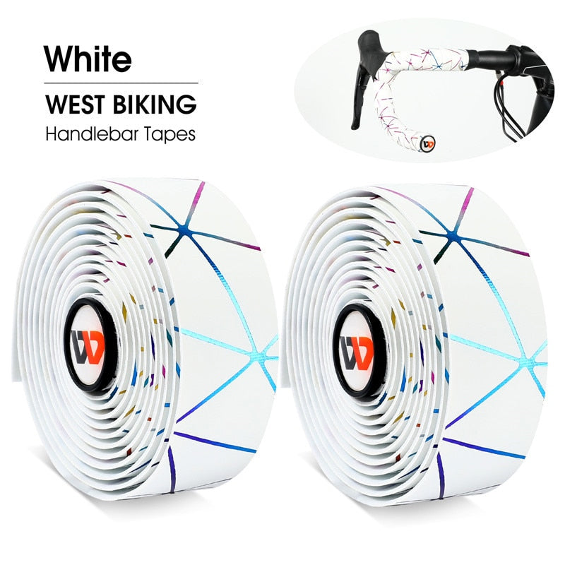 WEST BIKING Designer Road Bike Handlebar Tape made from PU EVA Anti-slip material