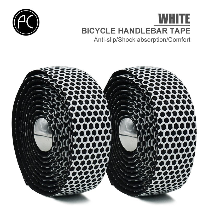 Road Bike Handlebar Tape Road Bike PU Leather, Perforated and Breathable