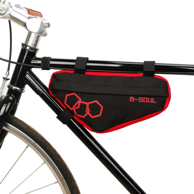 Triangle Bag fits on top tube, for all types of bikes, road, electric, MTB