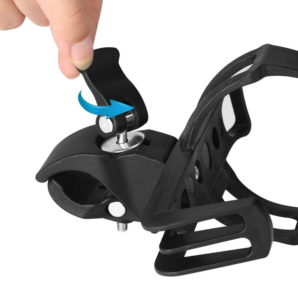 Bike Cage Water Bottle Holder for handlebar or seat stem