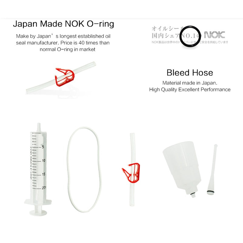 Hydraulic Brake Bleed Kit For SHIMANO Mineral Oil Brake System
