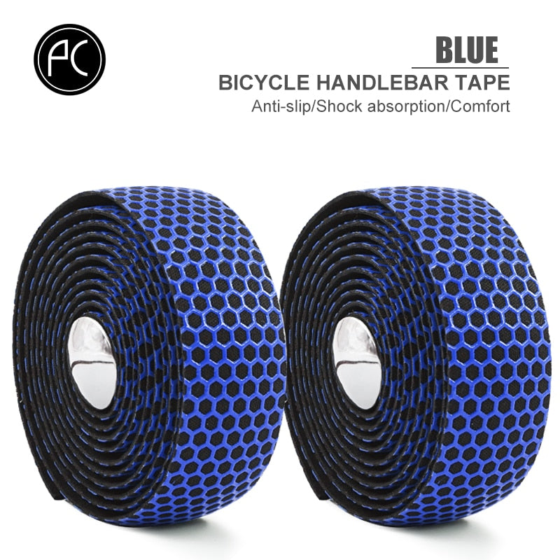 Road Bike Handlebar Tape Road Bike PU Leather, Perforated and Breathable