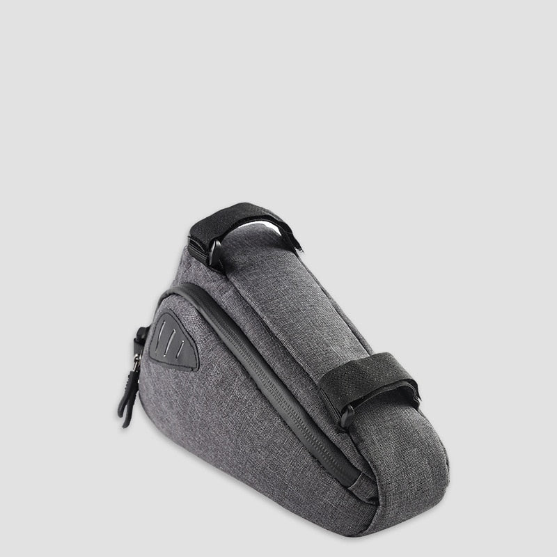 Rainproof Bicycle Triangle Bag Top Tube Frame Bag with Reflective Stripes suitable for Road, Mountain electric and all types of bikes