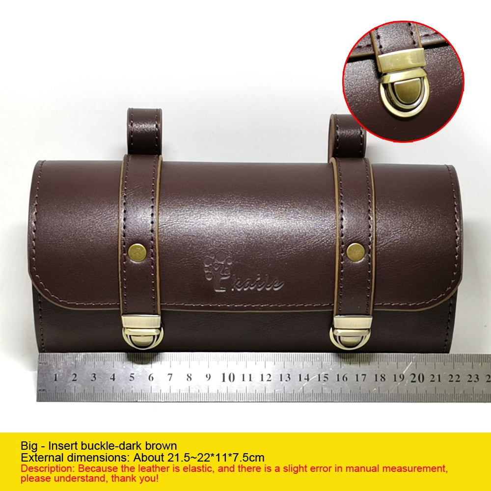 Retro Bicycle Bags PU Leather, huge selection for all types of bikes