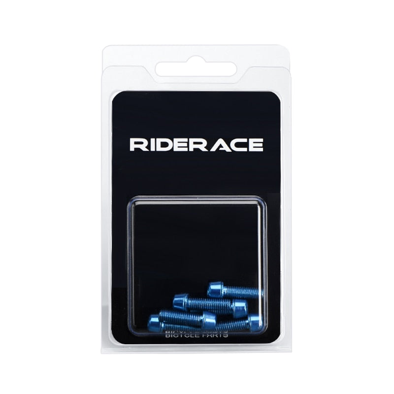 Bicycle Headset bolts for handlebar clamp, Titanium-plated