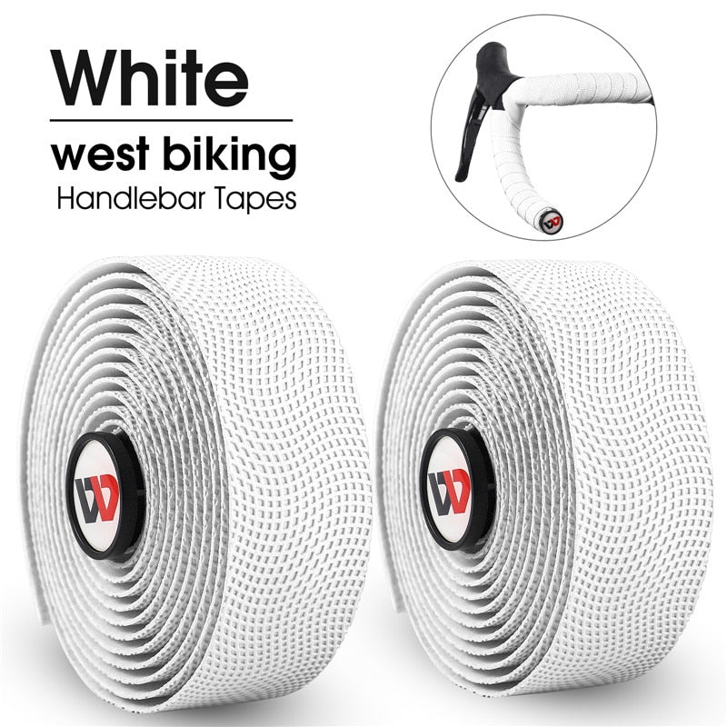 WEST BIKING Designer Road Bike Handlebar Tape made from PU EVA Anti-slip material