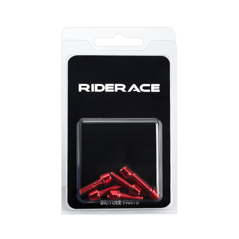 Bicycle Headset bolts for handlebar clamp, Titanium-plated