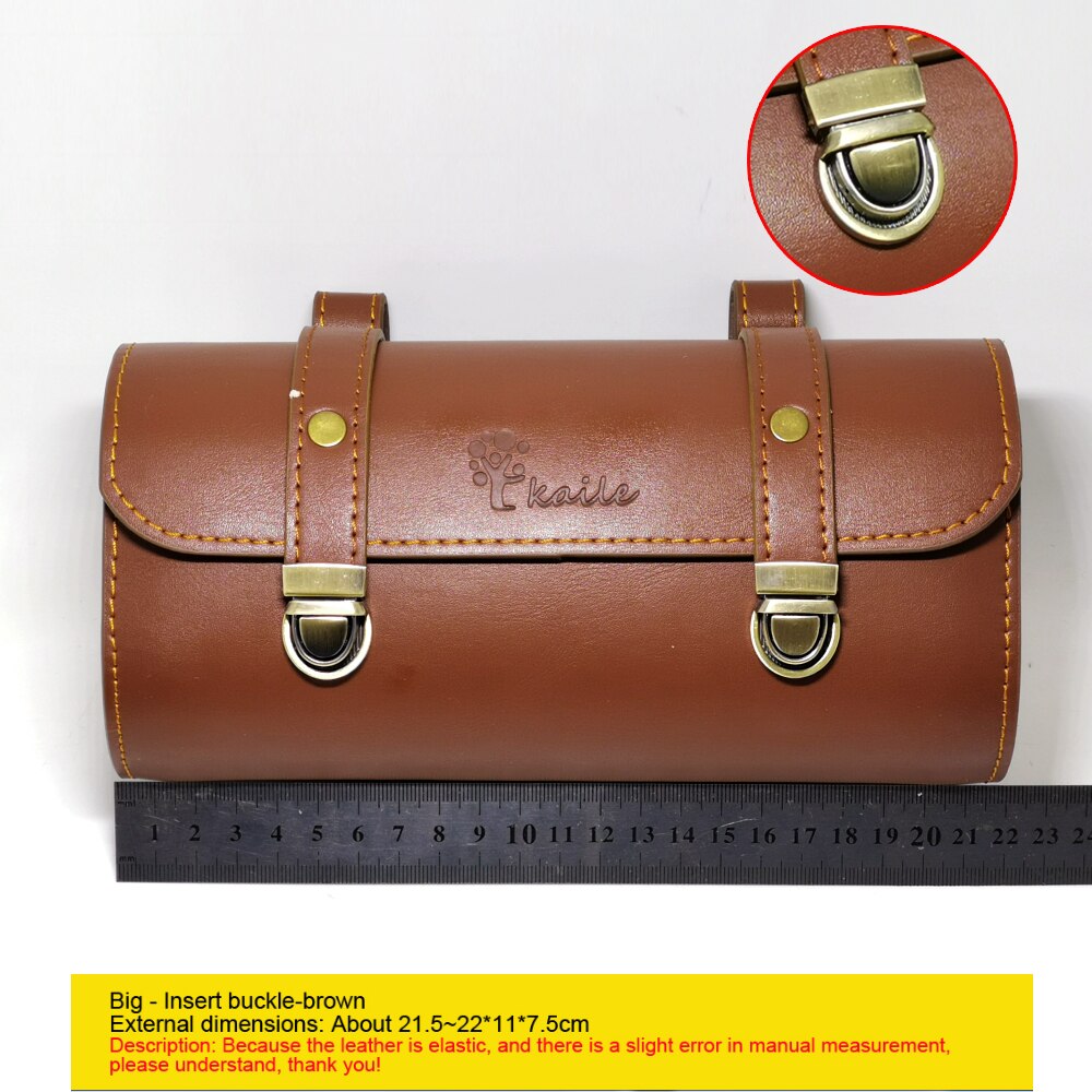 Retro Bicycle Bags PU Leather, huge selection for all types of bikes