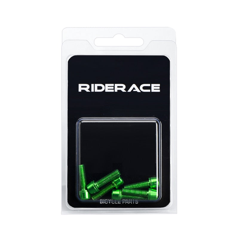 Bicycle Headset bolts for handlebar clamp, Titanium-plated