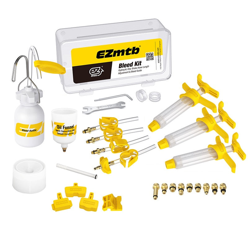 Bike Brakes Hydraulic Disc Brake Oil Bleed Kit For Shimano, and other