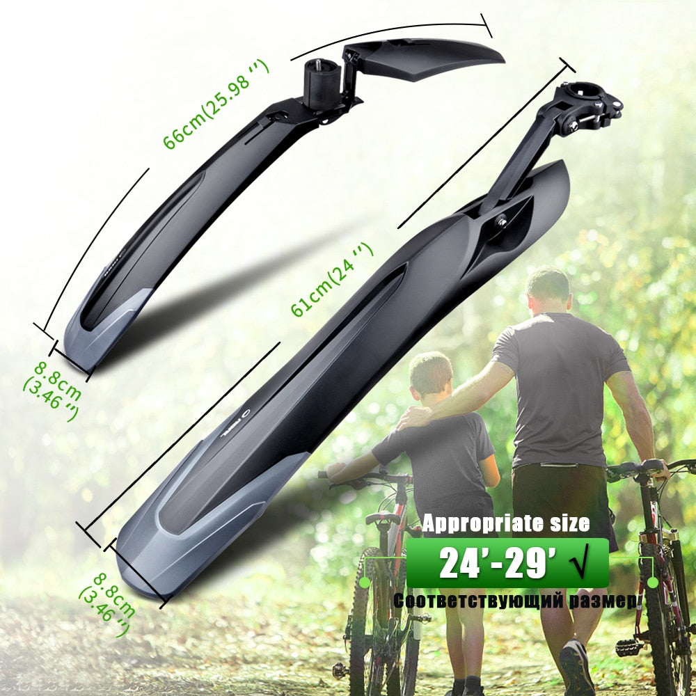 Bicycle Mudguard with Quick Release