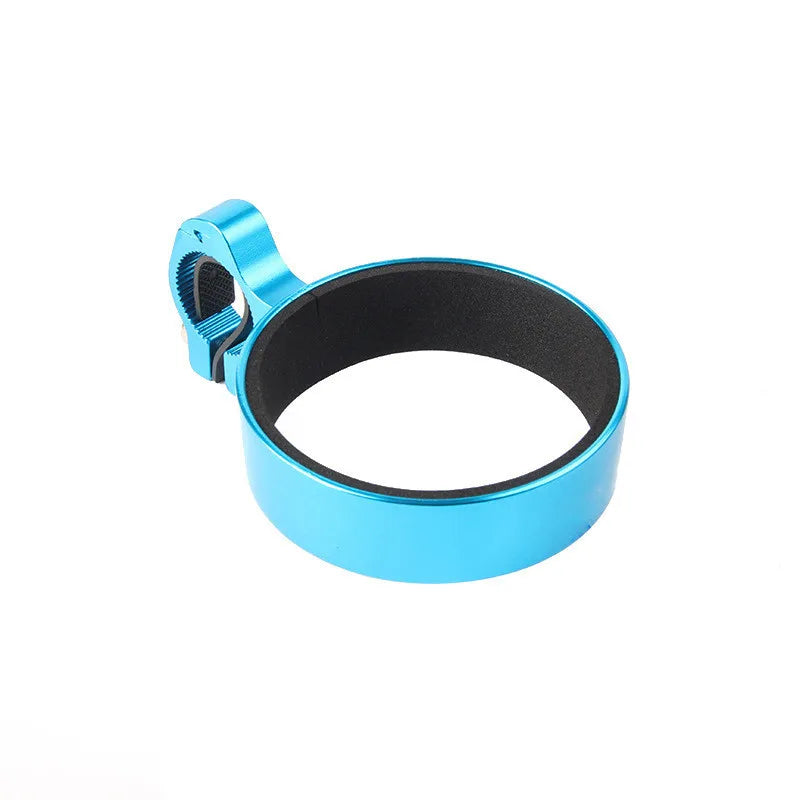 Aluminum Bicycle Handlebar Cup Holder sky blue