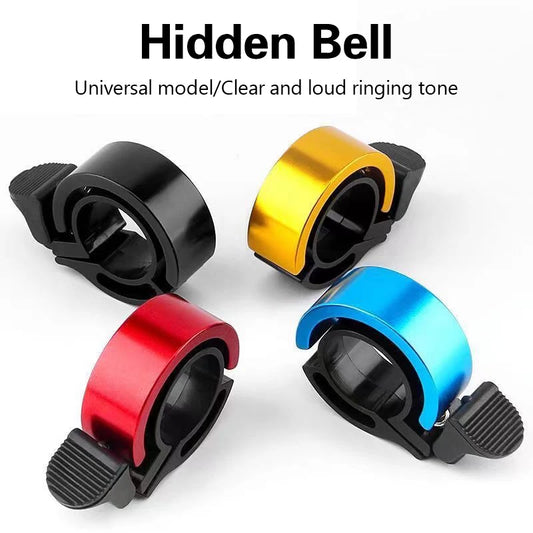 Bicycle Bell Sleek Handlebar Wraparound Design