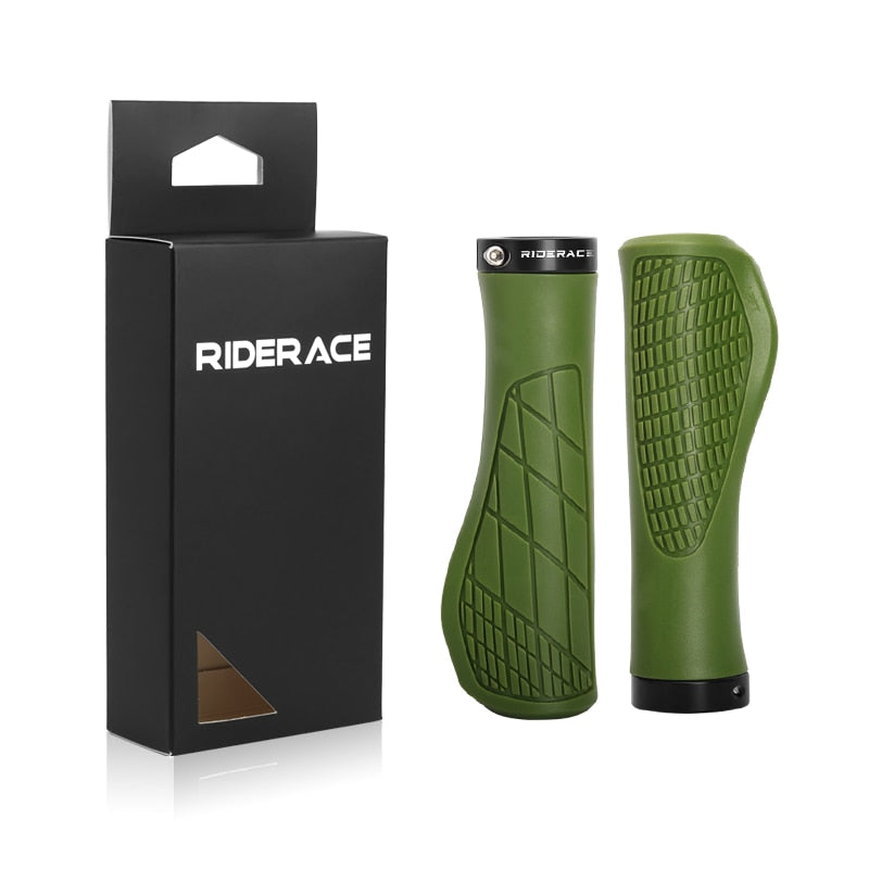 Bicycle Grips  for MTB Handlebar dark green