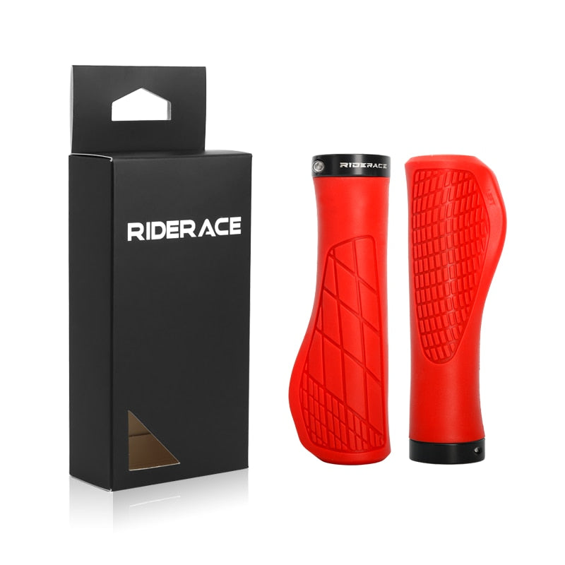 Bicycle Grips  for MTB Handlebar red