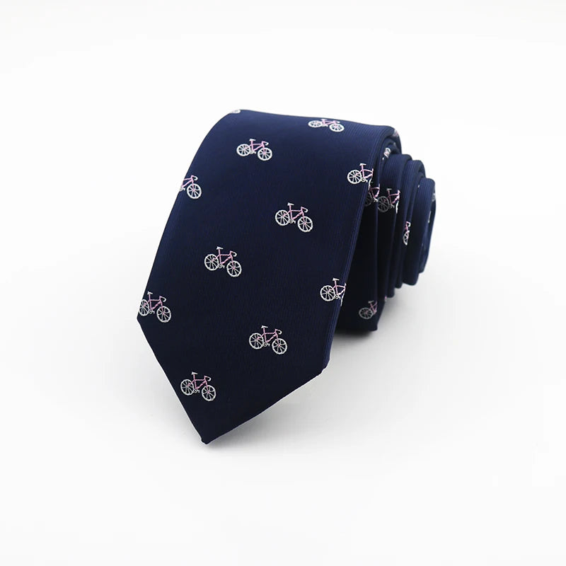 Bicycle Presents  cool Bicycle Tie in Purple, Blue and Black | megakix