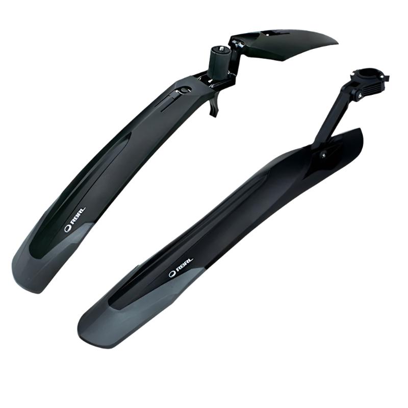 Black Bike Mudguard Quick Release