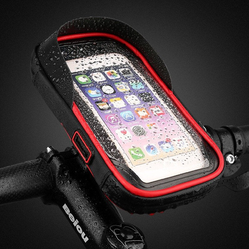 Waterproof Bicycle Handlebar Phone Holder