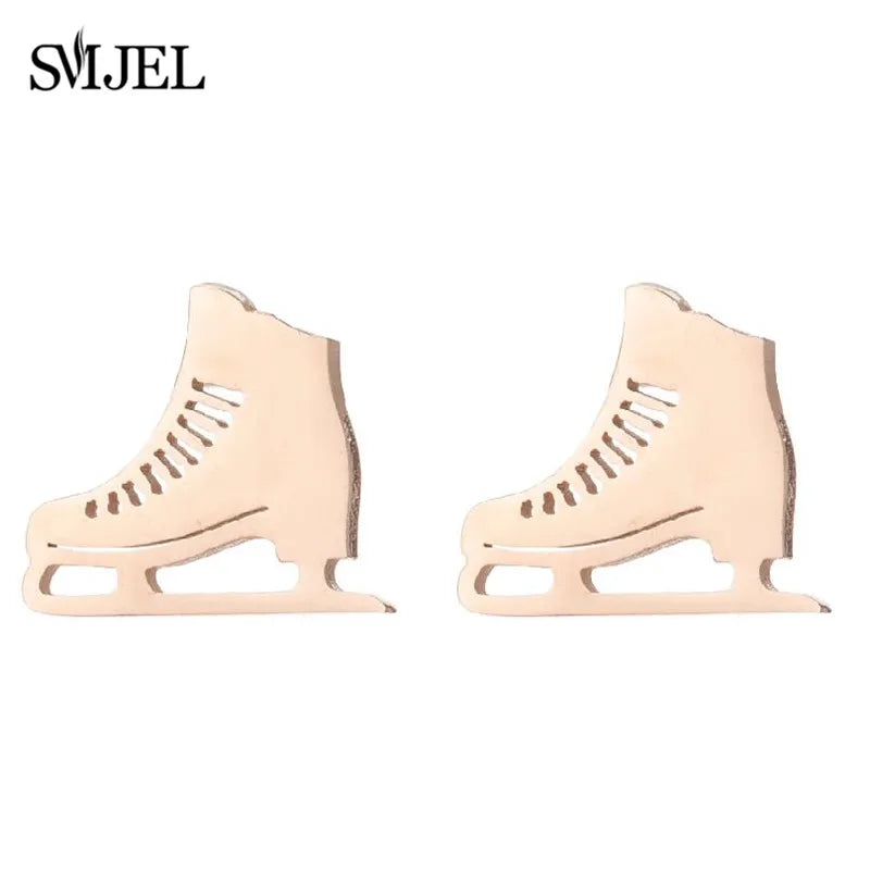 SMJEL Trendy Bike Fashion Fitness Sport Earrings