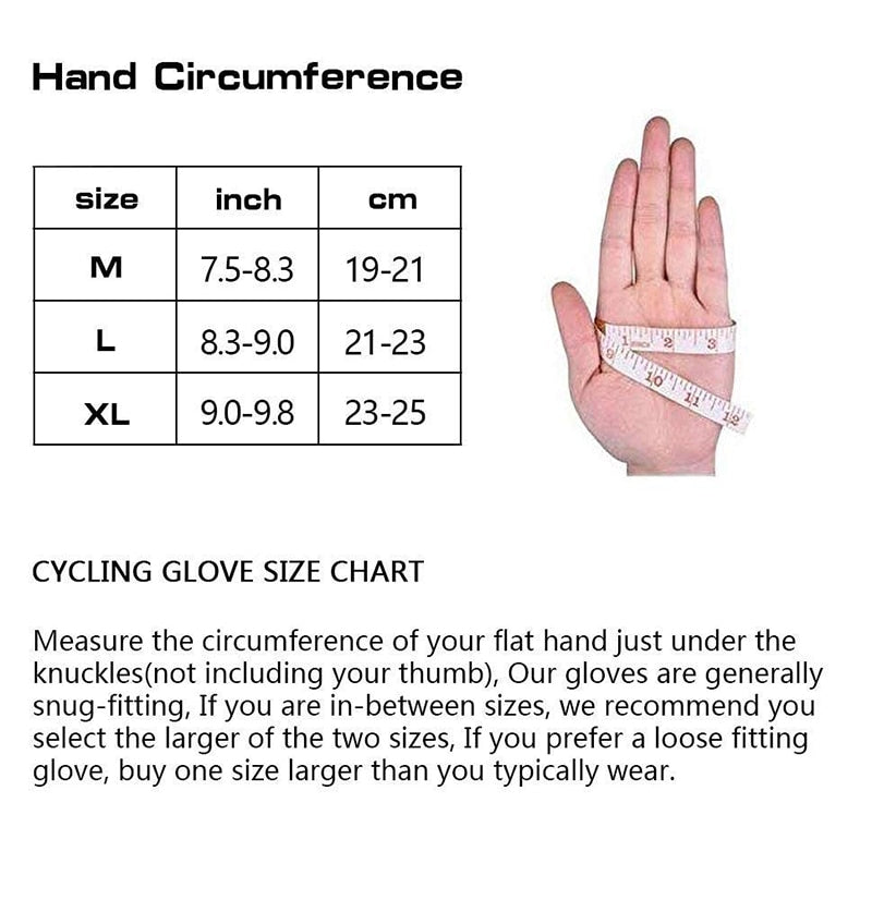 Cycling Anti-slip Anti-sweat Men Women Half Finger Gloves