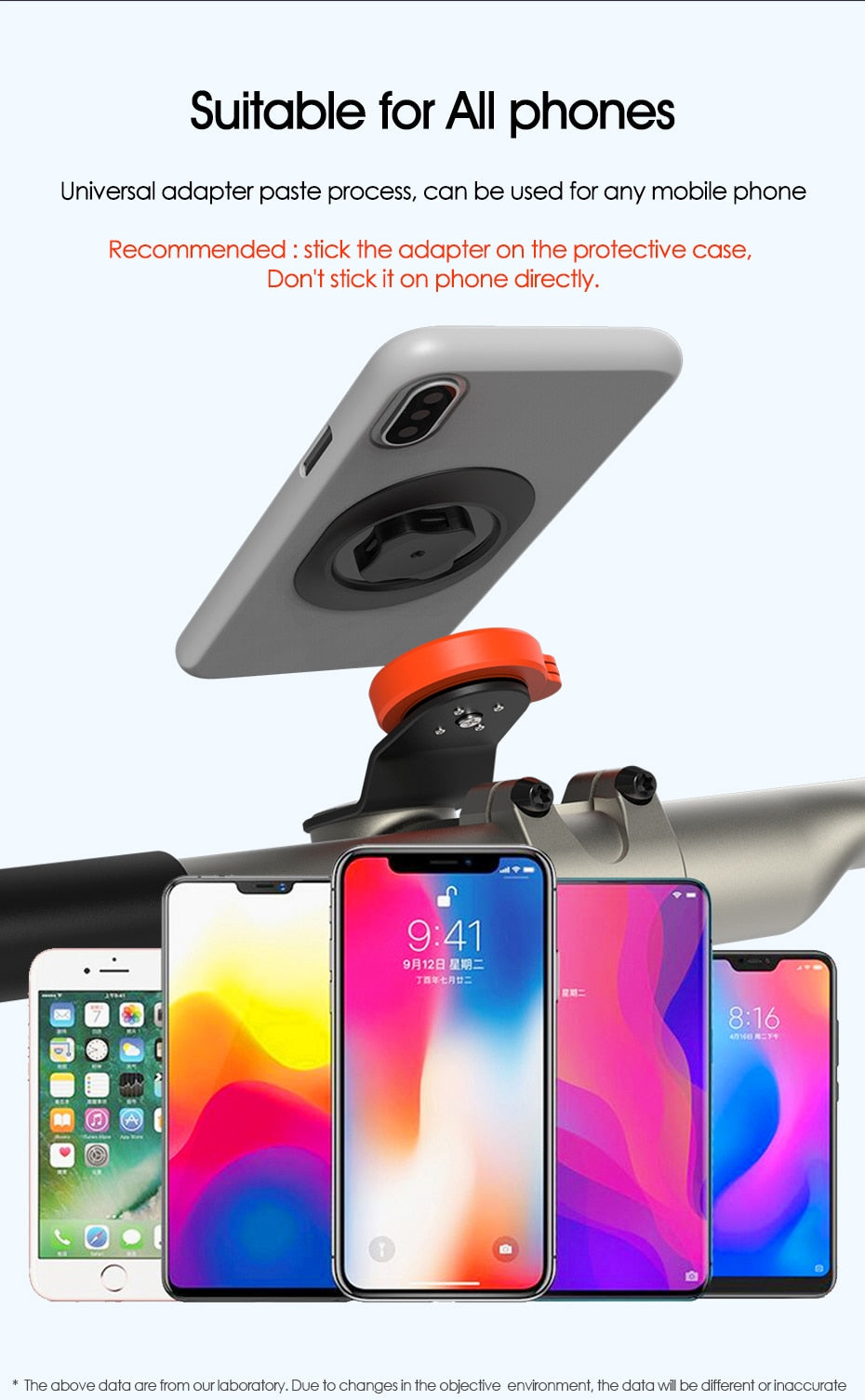 Bike Handlebar Phone Holder